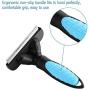 PETNURSE Pet Deshedding Brush,Professional Deshedding Grooming Tool,Effectively Reduces Shedding by Up to 95% for Dogs & Cats