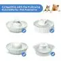 KutoraWorks Replacement Pump for Cat Water Fountain with Adaptor,Cleaning Brush and USB Cable KutoraWorks Replacement Pump for Cat Water Fountain with Adaptor,Cleaning Brush and USB Cable