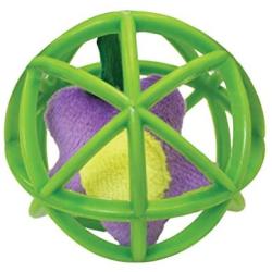 OurPets Flower in Cage, Petal Pusher Cat Toy
