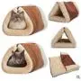 ZYT Plush Cat Mat, Waterproof-Lined Thermal Cat Blanket, Foldable Cave Cat Mattress ZYT Plush Cat Mat, Waterproof-Lined Thermal Cat Blanket, Foldable Cave Cat Mattress