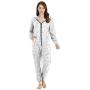 Autumn Leaves on Shimmering Blurred - Autumn,Womens Onesie Pajamas Sportswear Backgrounds M