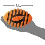 Nerf Dog Spiral Squeak Football