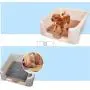 DAN Dog Toilet, Portable Plastic Toilet Indoor Dog Toilet with Fenced Medium/Large DAN Dog Toilet, Portable Plastic Toilet Indoor Dog Toilet with Fenced Medium/Large