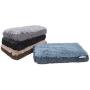 Paws & Pals Dog Bed for Pets & Cats - Fuzzy Foam Deluxe Premium Bedding Cuddler Lounger Two-Toned Design for Home & Crate