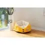Armarkat Cat Bed Model C75HMB/MH Gold Waffle Texture Poly Blend and White