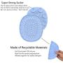 Xinji Lick Mat for Dogs, Peanut Butter Slow Feeder for Pet, Dog Lick Pad for Anxiety Relief, Treats & Grooming, Great for Pet Training in Shower with Strong Suction Cup Holds on Wall and Floor, 2Pcs