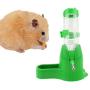 POPETPOP 125ML Pet Dispenser with Base Hut Small Pet Nest Hamster Water Bottle Holder (Pink)