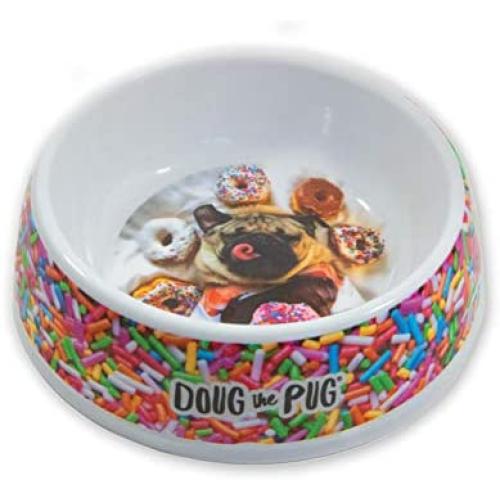 Outward Hound Doug The Pug Dog Toy/Bowl