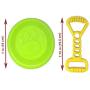 Jalousie Dog Plush Toy and Rope Toy Combos Dog Squeaky Toys for Small Medium Dog Puppy Mutt