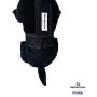 Barkertime Premium Waterproof Dog Diaper Overall - Made in USA - Denim Escape-Proof Premium Waterproof Dog Diaper Overall