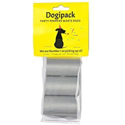 Party Poopers Dog Poop Bags Thick Strong Leak-Proof 6 Rolls 90 Pet Waste Bags Measuring 9x12 inches Each