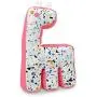Now House for Pets by Jonathan Adler Canvas Terrazzo Giraffe Chew Toy Now House for Pets by Jonathan Adler Canvas Terrazzo Giraffe Chew Toy