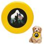 Pet Frisbee Flying Disc Dog Toy - Multifunction American Flag Bigfoot Sasquatch Peace Victory