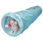 ShiLei Foldable pet Tunnel, cat Toy Tunnel, Steel Frame, 3 Openings, Light and Portable, Soft and Durable, Easy to Clean and Store