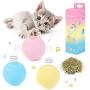 Dorakitten 3PCS Cat Toy Ball Interactive Cat Training Toy Pet Playing Ball Pet Squeaky Toy