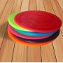 Dog Toy Frisbee - Childrens Frisbee - Pet Frisbee - Training Silicone Frisbee - One Pack of Multi-Color 7 Frisbee