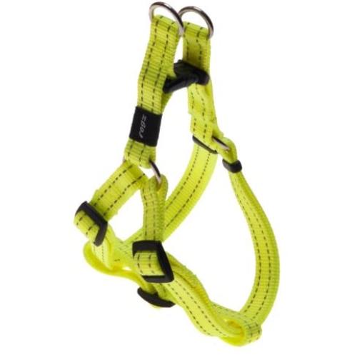 Rogz Utility Medium 5/8-Inch Reflective Snake Adjustable Dog Step-in-Harness