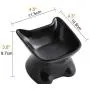 Ragdollcat Tilted Cat Food Bowl, Ceramic Cat Bowls Stress Free, Backflow Prevention, Dishwasher and Microwave Safe Ragdollcat Tilted Cat Food Bowl, Ceramic Cat Bowls Stress Free, Backflow Prevention, Dishwasher and Microwave Safe