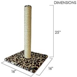 Cloe E Cluzo Animal Print Scratching Post