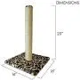 Cloe E Cluzo Animal Print Scratching Post Cloe E Cluzo Animal Print Scratching Post
