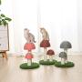 GREENWISH Cat Scratching Post, The Mushrooms Cats Scratcher, Sisal Rope Kitten Tree Tower Scratch Pole Claws Care Cats Scratching Toy Furniture Scratch Deterrent Accessories for Cats,Pets
