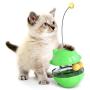 Pet Supplies New Balance Swing Car Tumbler Leak Ball Cat Toy,Green