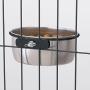 Pro Select Classic Stainless Steel Bolt On Coop Cup Bowls for Dogs - Five Sizes to Choose
