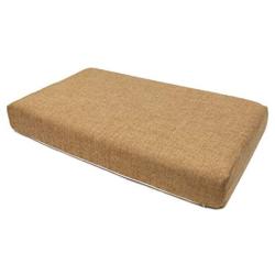 PETIQUE Eco-Friendly Bamboo Memory Foam Pet Bed, Natural.