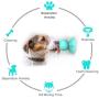 POSO Dog Lick Pad for Washing,Shower - with Suction for Stress Pet Lick Mat, Dogs Lick Pad for Relieve Stress, Replaceable 3pcs Dog Treat