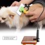 Zyyini Pet Hair Dryer Holder, 360 Degrees Rotatable Hands-Free Hair Dryer Stand, Aluminum Alloy Table Hair Dryer Clip Holder with Clamp Mount for Dogs and Cats