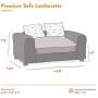 Moots Premium Leatherette Pets Sofa
