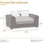 Moots Premium Leatherette Pets Sofa