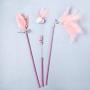 Three Piece Set of cat Teaser Stick Manual Interactive cat Toy Anti bite pet Products