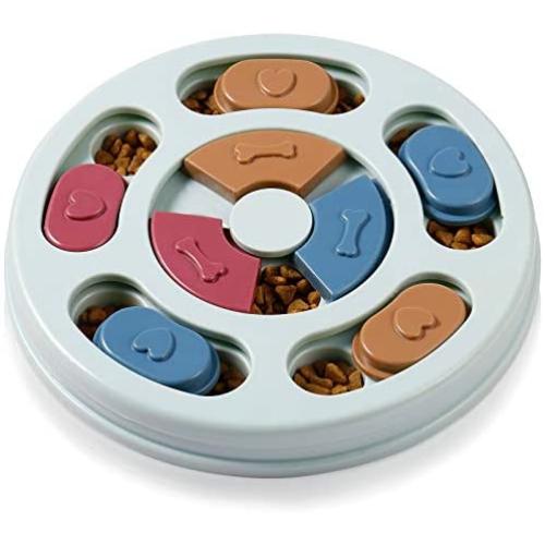 FASOON Interactive Dog Food Puzzle Toy - Treat Dispensing Dogs Slow Feeder Increase IQ Pet Dog Training Games Feeder Interactive Pet Supplies