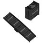 ALL FOR PAWS Portable Foldable Dog Ramps Easy-Fold Lightweight Dog and Cat Ramp Non-Slip Design for Large Dogs SUV, Truck Car Ramp Stairs Step Ladder for Pet, Up to 200LBS