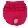 Alfie Pet - BAMI Diaper Dog Sanitary Pantie - Color: Red, Size: XS (for Girl Dogs)