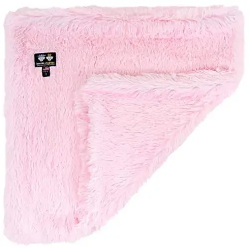 Bessie and Barnie Bubble Gum Luxury Shag Ultra Plush Faux Fur Pet, Dog, Cat, Puppy Super Soft Reversible Blanket (Multiple Sizes), MD - 36'' x 28'' Bessie and Barnie Bubble Gum Luxury Shag Ultra Plush Faux Fur Pet, Dog, Cat, Puppy Super Soft Reversible Blanket (Multiple Sizes), MD - 36'' x 28''