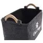 Geyecete CAT Toys Storage Bins - with Wooden Handle, Pet Supplies Storage Basket/Bin Kids Toy Chest Storage Trunk-CAT Geyecete CAT Toys Storage Bins - with Wooden Handle, Pet Supplies Storage Basket/Bin Kids Toy Chest Storage Trunk-CAT