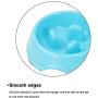 Lorpect Dog Bowl Slow Feeder, Interactive Bloat Stop Pet Bowl for Fast Eaters, Non-Slip Anti Choke Healthy Diet Bowls