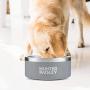 Hunter Paisley Premium Stainless Steel Non-Slip Dog Bowl, Double Walled, 64oz, Holds 8 Cups