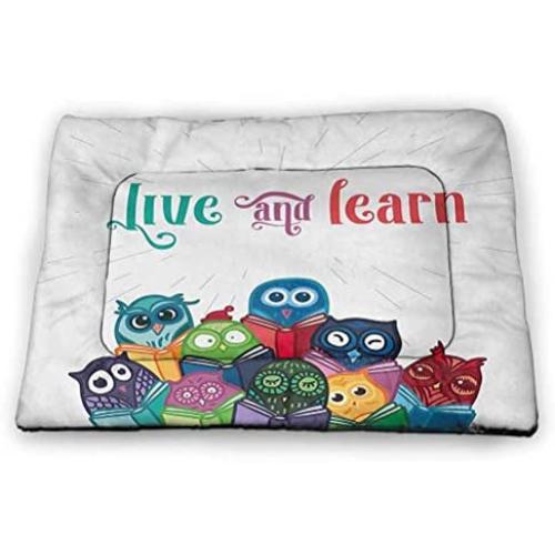 DayDayFun Cartoon Pet Mat for Crate Image of Big Gorilla Like as Professional Athlete Bodybuilding Gym Animal Pet Mats for Food and Water Black White Grey