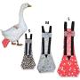 Balacoo Bird Diaper Washable Parrot Flight Suit Resuable Breathable Nappy for Pet Goose Chicken Duck Poultry Adjustable Cloth Diaper