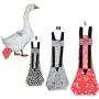 Balacoo Bird Diaper Washable Parrot Flight Suit Resuable Breathable Nappy for Pet Goose Chicken Duck Poultry Adjustable Cloth Diaper Balacoo Bird Diaper Washable Parrot Flight Suit Resuable Breathable Nappy for Pet Goose Chicken Duck Poultry Adjustable Cloth Diaper
