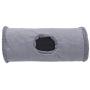 Primst Collapsible Cat Tunnel,Durable Suede Pet Toys Play Tunnel with Ball and Hole,for Cats,Rabbits,Kittens,Puppy and Small Pets
