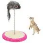 Ychaoya Pet Cat Playing Toys Sisal Spring Seat Cat Scratch Board with Mouse, Board Diameter: 15cm, Random Color Delivery Ychaoya Pet Cat Playing Toys Sisal Spring Seat Cat Scratch Board with Mouse, Board Diameter: 15cm, Random Color Delivery