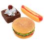 Aimé Fast Food Vinyl Dog Toys