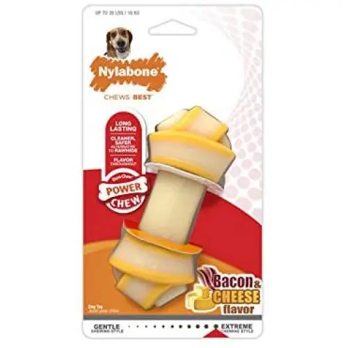 Nylabone Power Chew Rawhide Knot Chew Bone Nylabone Power Chew Rawhide Knot Chew Bone