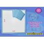 Pawssible Premium Training Dog Pads (100 Count) - New American Style, Blue (PAD-PSBL-100)