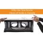 K&H Pet Products EZ Mount Penthouse Gray/Black 19'' x 23'' x 9.5'' Kitty Sill