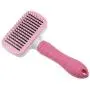 ikjuh Self Cleaning Slicker Brush Shedding and Grooming for Short to Long Haired Cats Dogs Pets Massage Brush Automatic Elimination Soft and Comfortable No Harmful to Skin ikjuh Self Cleaning Slicker Brush Shedding and Grooming for Short to Long Haired Cats Dogs Pets Massage Brush Automatic Elimination Soft and Comfortable No Harmful to Skin